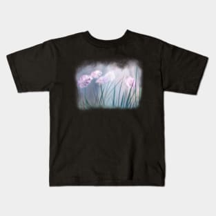 Flowers at night Kids T-Shirt